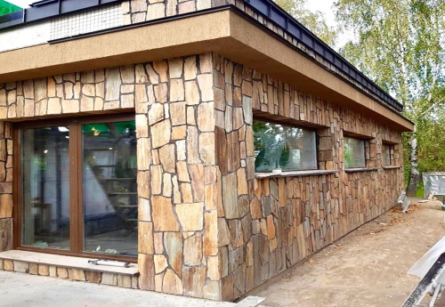 Плитняк кора дерева для фасада купить в Губахе