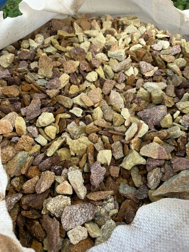 Златолит персиковый декоративная каменная крошка купить в Губахе