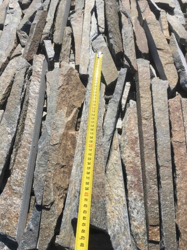 Горбушка златолит мультиколор для облицовки купить в Губахе