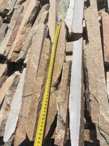 Горбушка златолит золотистый для облицовки купить в Губахе