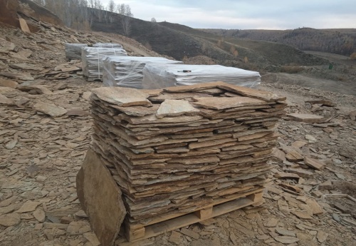 Плитняк кора дерева для цоколя, отмостки купить в Губахе